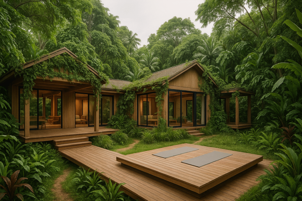 Nature-Immersed Tropical Farmhouse
