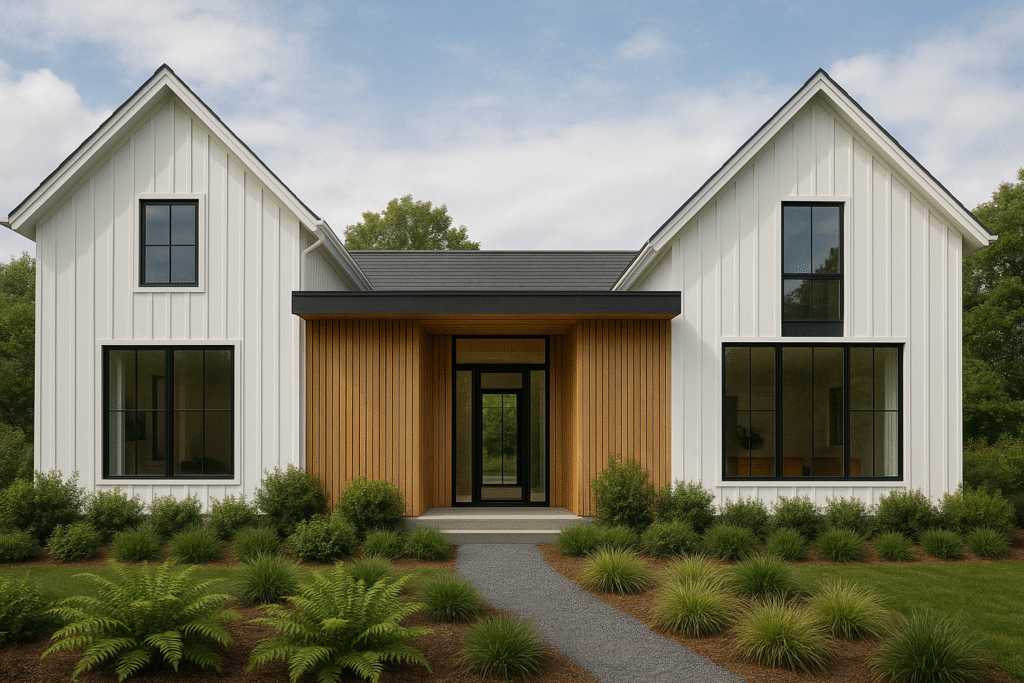 Modern Gable Farmhouse