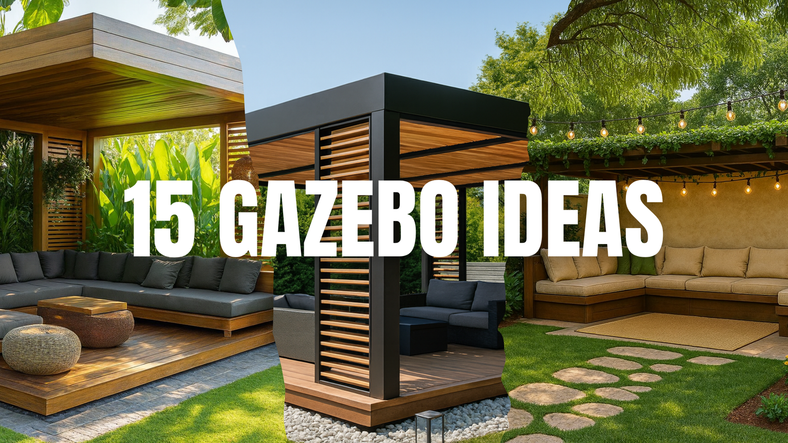 15 Gazebo ideas